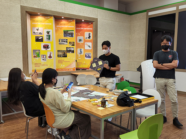 대학교 워크숍 현장